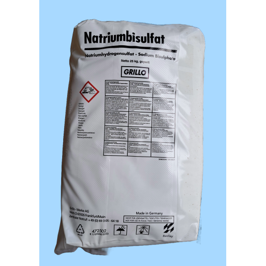 PRODOTTI MANUTENZIONE PISCINA - RIDUTTORE DI PH SACCO KG.25