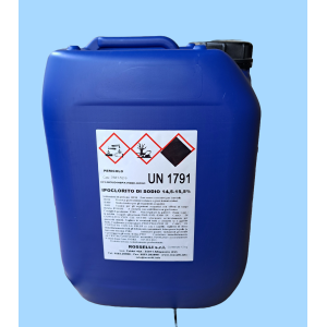 PRODOTTI CHIMICI CLORO LIQUIDO PER PISCINA  IPOCLORITO DI SODIO  - LT.10
