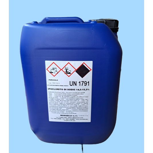 PRODOTTI CHIMICI CLORO LIQUIDO PER PISCINA IPOCLORITO DI SODIO - LT.10 PRODOTTI CHIMICI CLORO LIQUIDO PER PISCINA IPOCLORITO DI SODIO - LT.10