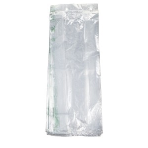 BUSTE NEUTRE PER ALIMENTI  A STRAPPO CON SOFFIETTI LATERALI BASE 12 KG 10