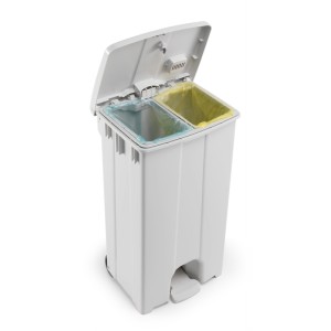 CARRELLO  RACCOLTA RIFIUTI PATTUMIERA DERBY CON RUOTE