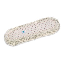 FRANGIA IN COTONE CM 40 PER SCOPE LINEARI SPOLVERATURA A SECCO DEI PAVIMENTI