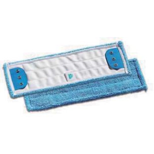 WET SYSTEM LAVAGGIO DEL PAVIMENTO , MURI , SOFFITTI - FRANGIA IN MICROFIBRA CM 40 CON ALETTE 