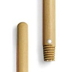 MANICO IN LEGNO CON FILETTO UNIVERSALE E FORO