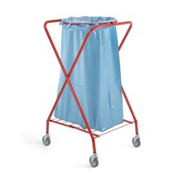 CARRELLO PORTASACCO PIEGHEVOLE IN METALLO