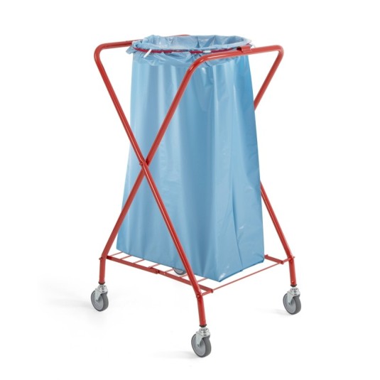 CARRELLO PORTASACCO PIEGHEVOLE IN METALLO