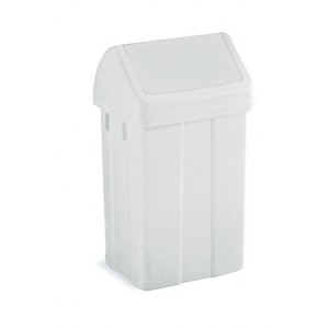 PATTUMIERA BASCULANTE LT.12 COPERCHIO BIANCO