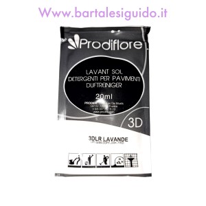 DETERGENTE PAVIMENTI CONCENTRATO PROFUMAZIONE PERSISTENTE IN MONODOSE LAVANDA