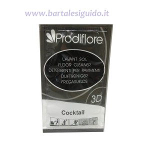 DETERGENTE PAVIMENTO CONCENTRATO PROFUMAZIONE PERSISTENTE IN MONODOSE COCKTAIL 
