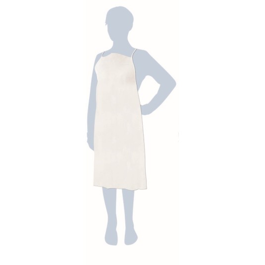 GREMBIULE CUCINA IN TNT BIANCO MONOUSO 20 PZ