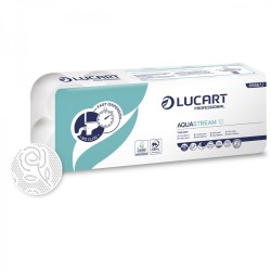 CARTA IGIENICA ROTOLINO IDROSOLUBILE AQUASTREAM 120 ROTOLI- LA SOLUZIONE PER IN SANITRIT O PER I WC CON TUBATURE TORTUOSE O CON POCA PENDENZA