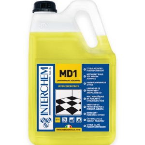 DETERGENTE SUPERCONCENTRATO PER TUTTI I TIPI DI PAVIMENTO MD1 TANICA LT.5