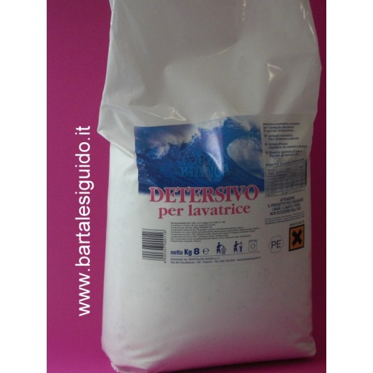 DETERSIVO LAVATRICE IN POLVERE SACCO KG.8 DETERSIVO LAVATRICE IN POLVERE SACCO KG.8