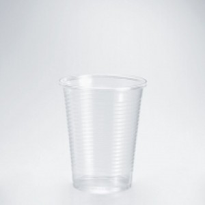 BICCHIERI  ML 200 RIGATI COMPOSTABILI BIODEGRADABILI IN PLA NON ABBINABILI A COPERCHIO 3000 PZ