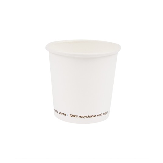 BICCHIERI CAPPUCCINO CARTONCINO ML 200 RICICLABILI 50 PZ BICCHIERI CAPPUCCINO CARTONCINO ML 200 RICICLABILI 50 PZ