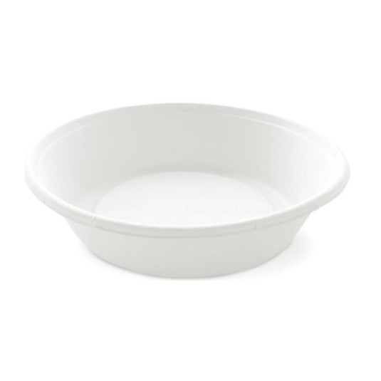 INSALATIERA TONDA IN POLPA DI CELLULOSA ML 900 ABBINABILE A COPERCHIO PZ.40