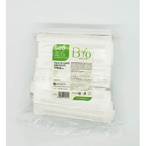 PALETTE CAFFE IN LEGNO IMBUSTATE SINGOLARMENTE 500 PZ