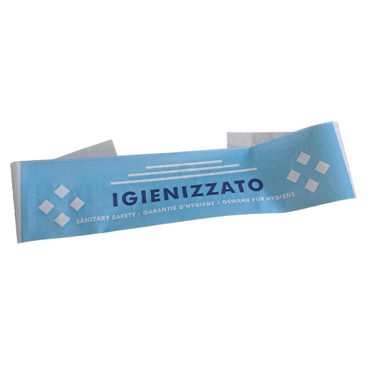 STRISCE IN CARTA GARANZIA D'IGIENE - PZ 1500 STRISCE IN CARTA GARANZIA D'IGIENE - PZ 1500