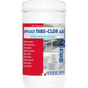 DETERGENTE SANIFICANTE UNIVERSALE CLORO IN PASTICCHE 1 X 1KG