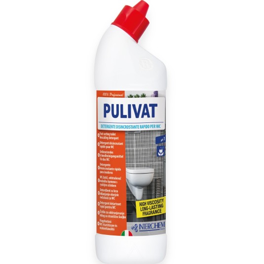 DETERGENTE PER LA PULIZIA DEL WATER PULIVAT 750 ML DETERGENTE PER LA PULIZIA DEL WATER PULIVAT 750 ML
