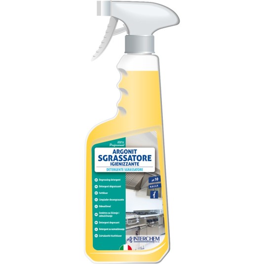 SGRASSATORE HACCP DETERGENTE SANIFICANTE ARGONIT SGRASSATORE 1X 750ML SGRASSATORE HACCP DETERGENTE SANIFICANTE ARGONIT SGRASSATORE 1X 750ML