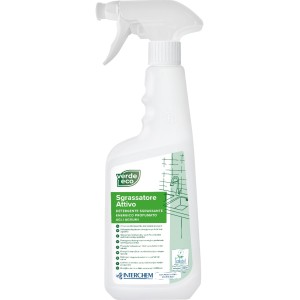 DETERGENTI ECOLABEL VERDE ECO SGRASSATORE ATTIVO PRODOTTO A RIDOTTO IMPATTO AMBIENTALE ECOLABEL