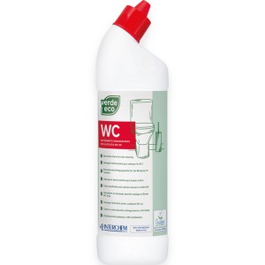 DETERGENTE ECOLABEL VERDE ECO WC PRODOTTO A RIDOTTO IMPATTO AMBIENTALE CERTIFICATO ECOLABEL