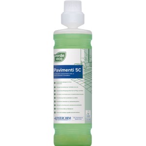 DETERGENTI ECOLABEL PAVIMENTI  VERDE ECO LT 1 PRODOTTO A RIDOTTO IMPATTO AMBIENTALE ECOLABEL