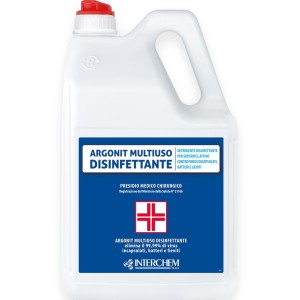 DISINFETTANTE ARGONIT MULTIUSO   PER TUTTE LE SUPERFICI LAVABILI TANICA LT.5