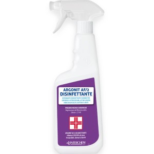 DISINFETTANTE  INODORE PER ATTREZZATURE  ALIMENTARI  ARGONIT AF 2  ML 750 