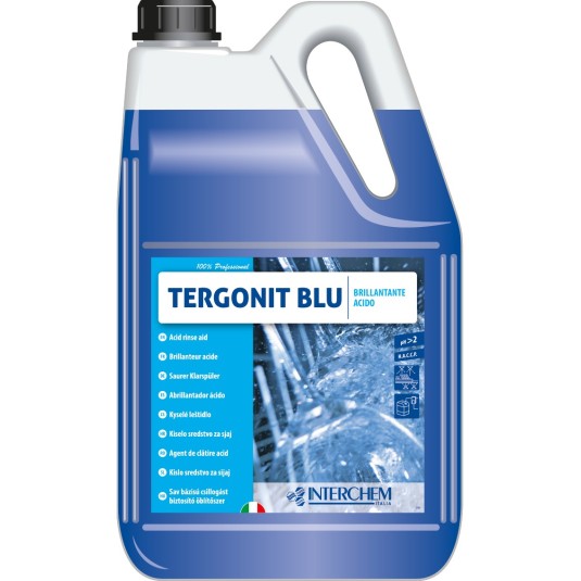 BRILLANTANTE TERGONIT BLU  LT LAVAGGIO MECCANICO 2X 5LT