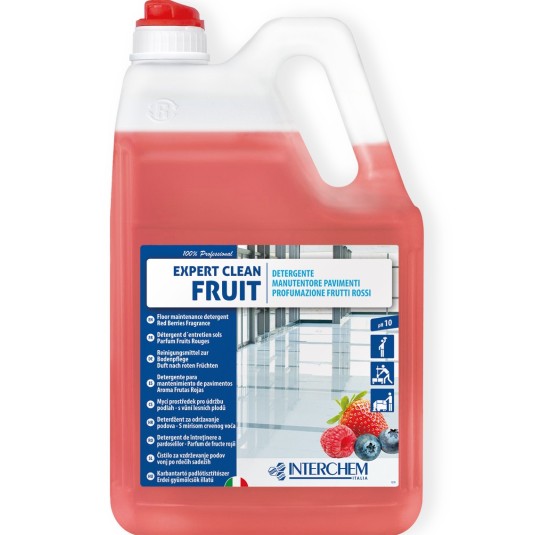 DETERGENTE PAVIMENTO PROFUMATO FRUTTATO TANICA 4x LT 5 DETERGENTE PAVIMENTO PROFUMATO FRUTTATO TANICA 4x LT 5