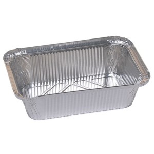 VASCHETTE ALLUMINIO 3 PORZIONI 100 PZ UTILIZZABILI CON COPERCHIO