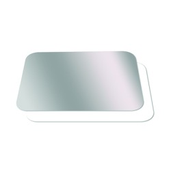 COPERCHI CARTONCINO PER VASCHETTE ALLUMINIO 1 PORZIONE 100 PZ