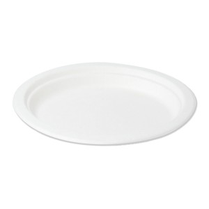 PIATTI  OVALI  COMPOSTABILI 26x19  PZ.50