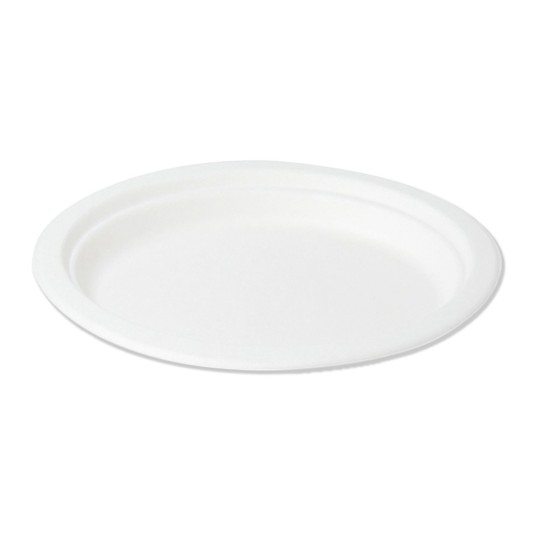 PIATTI  OVALI  COMPOSTABILI 26x19  PZ.50