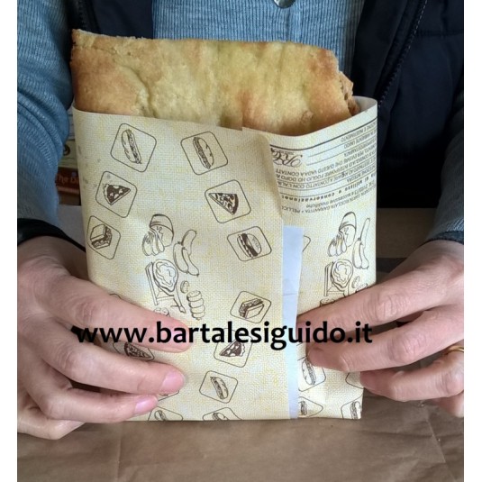 CARTA PER AVVOLGERE FOOD  - ACCOPPIATA CON PELLICOLA 33 X 44 250 FOGLI