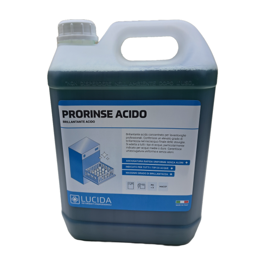 BRILLANTANTE PRO RINSE 2x 5 LT LAVAGGIO MECCANICO BRILLANTANTE PRO RINSE 2x 5 LT LAVAGGIO MECCANICO