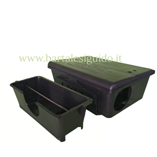 DERATTIZZAZIONE E  MONITORAGGIO 2 TOTAL BOX PER TOPI ED INSETTI STRISCIANTI