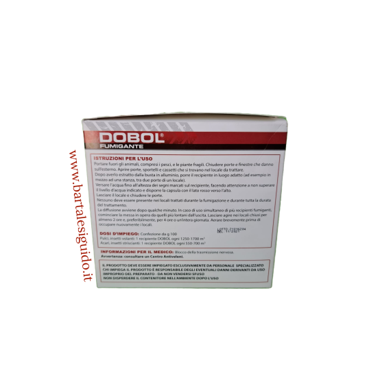 INSETTICIDA FUMIGANTE DOBOL 100 GR INSETTICIDA FUMIGANTE DOBOL 100 GR