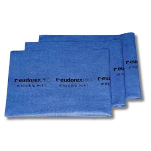 PANNO MICROBLU VETRI ULTRAMICROFIBRA PULISCE E SGRASSA IN PROFONDITA'