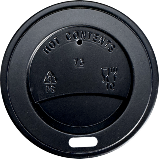 COPERCHI PER BICCHIERI CAPPUCCINO 250 ML  CON BECCUCCIO PZ.50