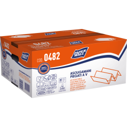 SALVIETTE ASCIUGAMANI  PIEGATE A V RICARICA PER DISPENSER