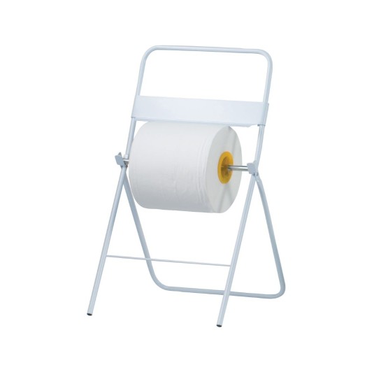 DISPENSER CAVALLETTO  PORTA ROTOLONE INDUSTRIALE A TERRA