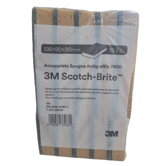 SPUGNE  ACCOPPIATE ANTIGRAFFIO 3M 15 PZ