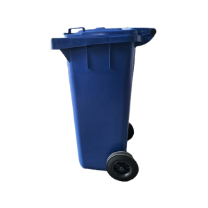 BIDONE INDUSTRIALE  BLU 120 LITRI  - CERTIFICATO UNI EN 840