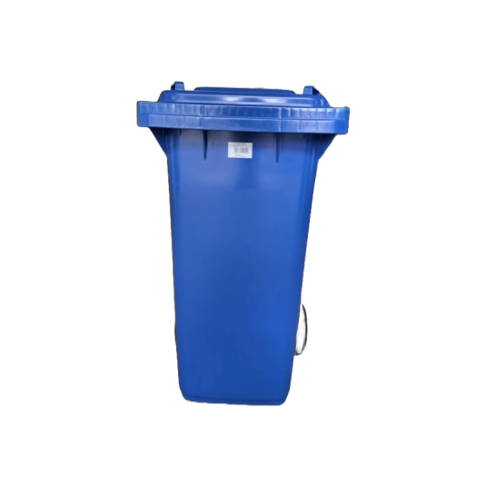 BIDONE INDUSTRIALE  BLU 120 LITRI  - CERTIFICATO UNI EN 840