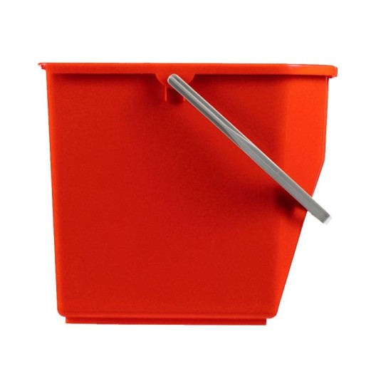 SECCHIO RETTANGOLARE LT.25 - RICAMBIO PER CARRELLO 