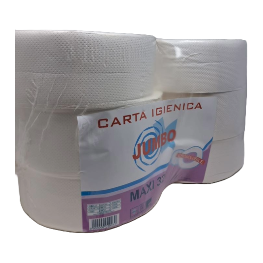 CARTA IGIENICA  PER DISPENSER FORMATO MAXI JUMBO 6 ROTOLI
