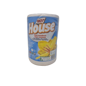 ASCIUGATUTTO CARTA ROTOLINO COMPATTO BOBINE 12 ROTOLI